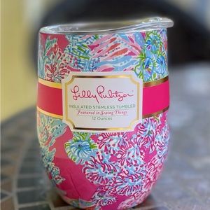 Lilly Pulitzer® Insulated Stemless
Tumbler - Seaing Things